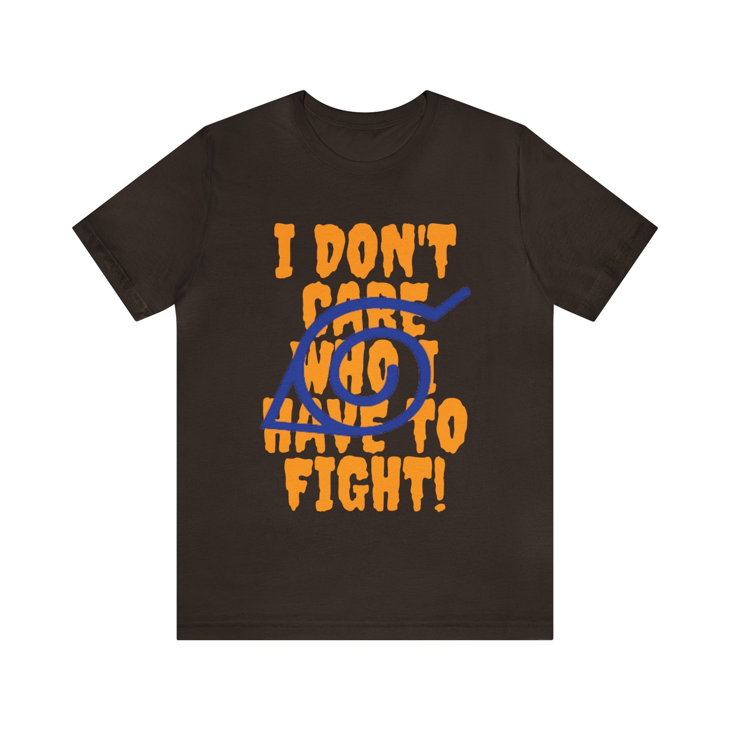 Unisex Ninja Phrases Jersey Short Sleeve Tee anime cosplay theme jutsu kawaii otaku t-shirts