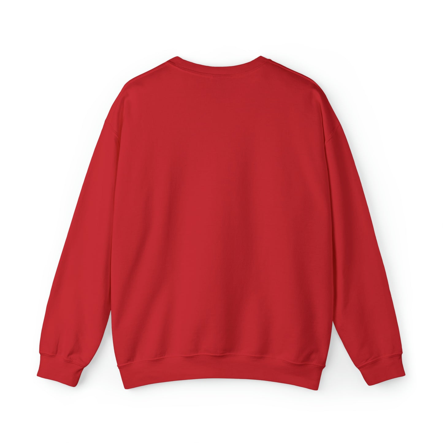 Unisex Heavy Blend™ Crewneck Sweatshirt Rock Santa Christmas gift, ugly sweater