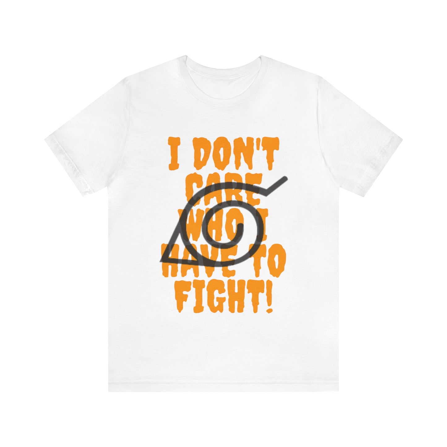 Unisex Ninja Phrases Jersey Short Sleeve Tee anime cosplay theme jutsu kawaii otaku t-shirts