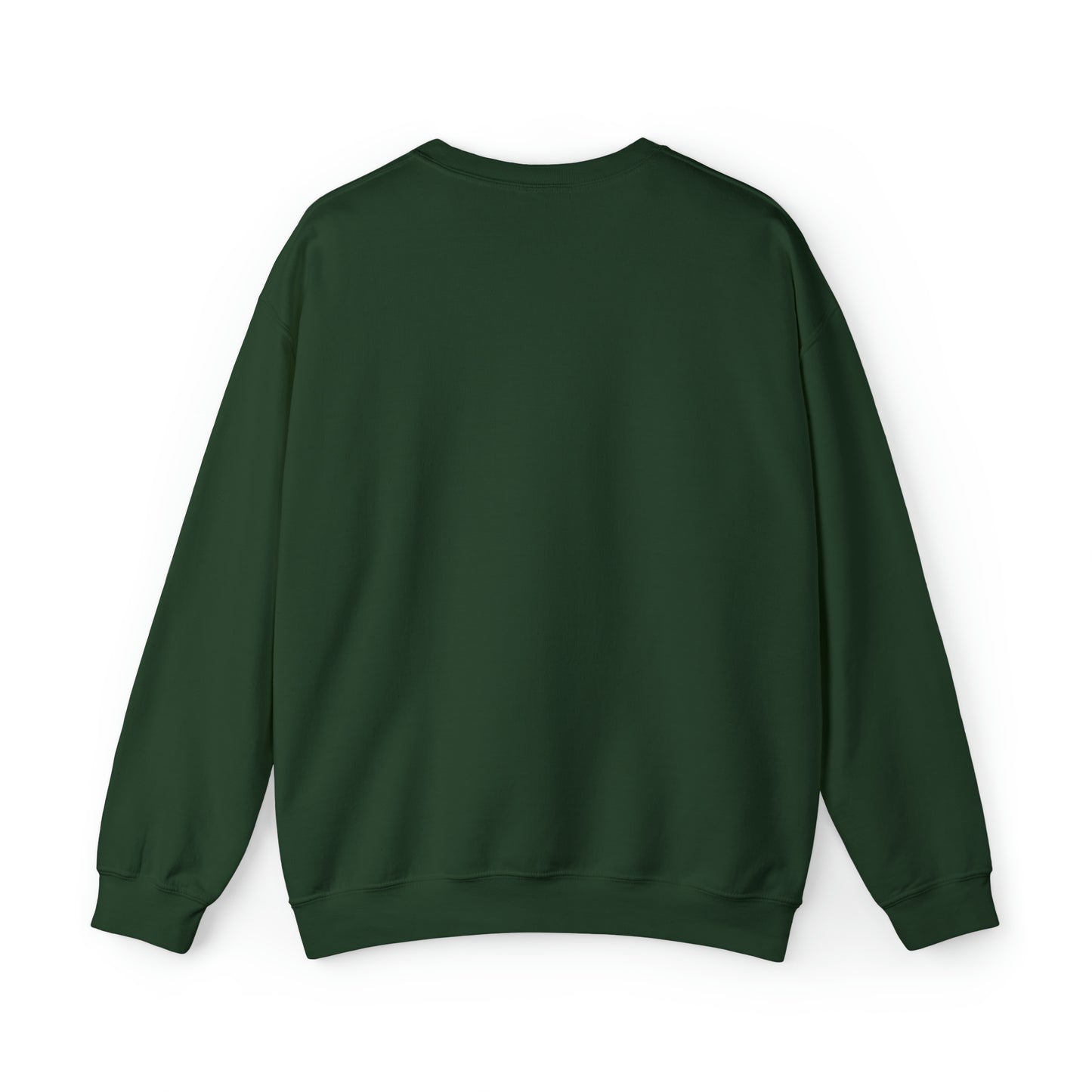 Unisex Heavy Blend™ Crewneck Sweatshirt Rock Santa Christmas gift, ugly sweater