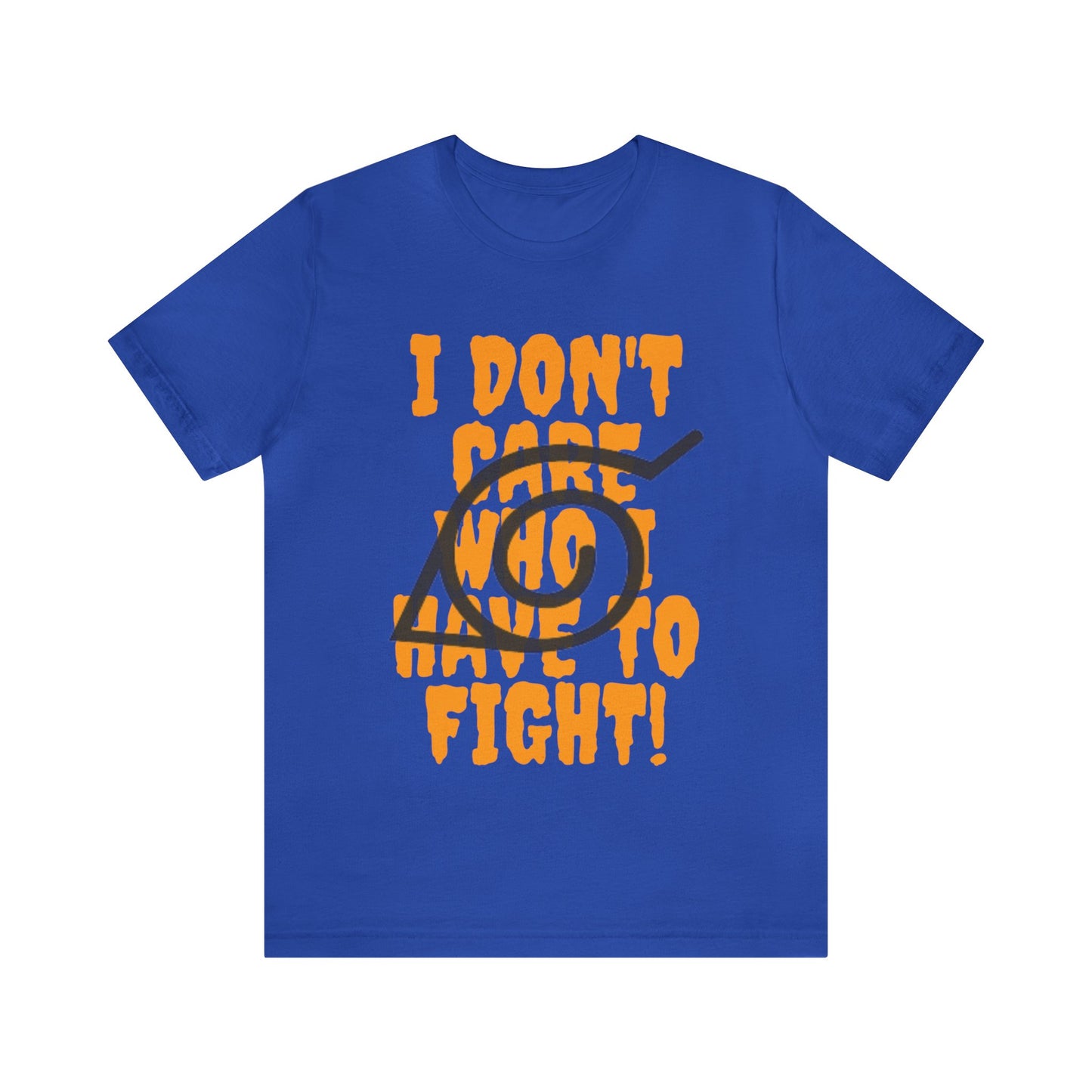 Unisex Ninja Phrases Jersey Short Sleeve Tee anime cosplay theme jutsu kawaii otaku t-shirts