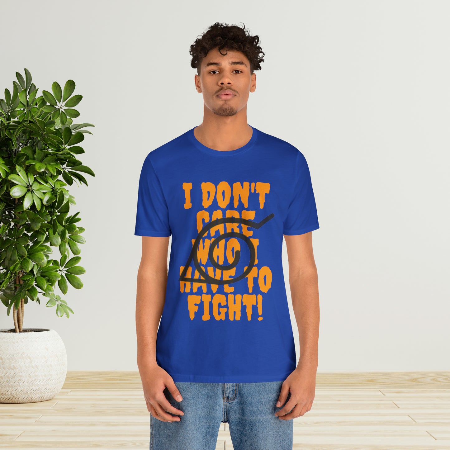 Unisex Ninja Phrases Jersey Short Sleeve Tee anime cosplay theme jutsu kawaii otaku t-shirts