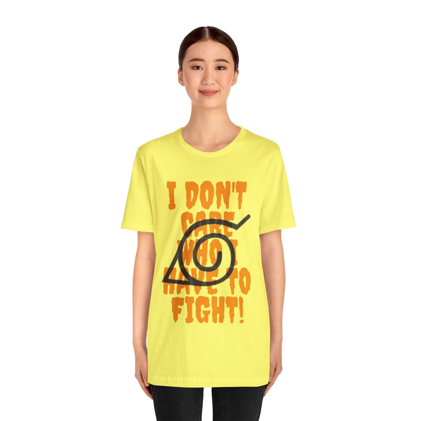 Unisex Ninja Phrases Jersey Short Sleeve Tee anime cosplay theme jutsu kawaii otaku t-shirts