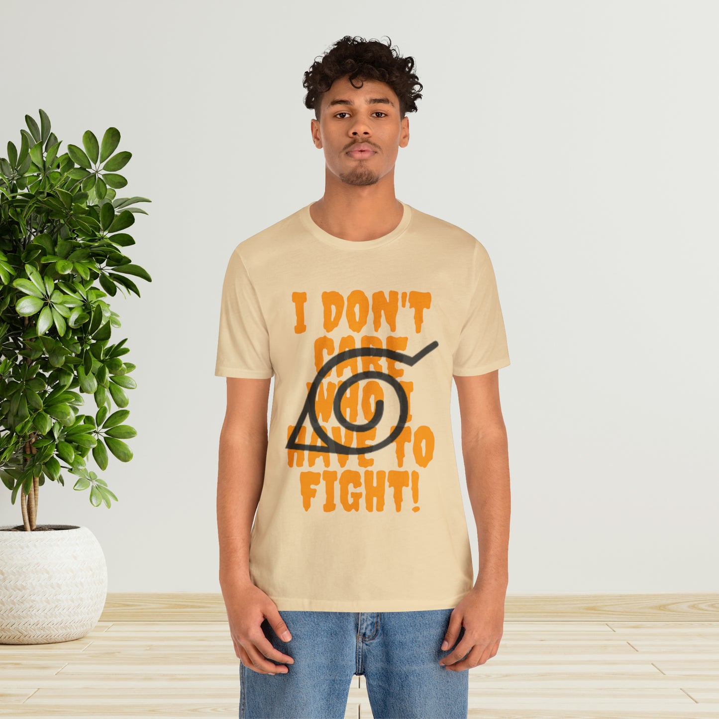 Unisex Ninja Phrases Jersey Short Sleeve Tee anime cosplay theme jutsu kawaii otaku t-shirts