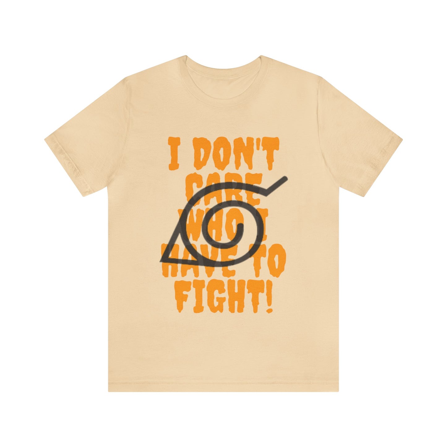 Unisex Ninja Phrases Jersey Short Sleeve Tee anime cosplay theme jutsu kawaii otaku t-shirts