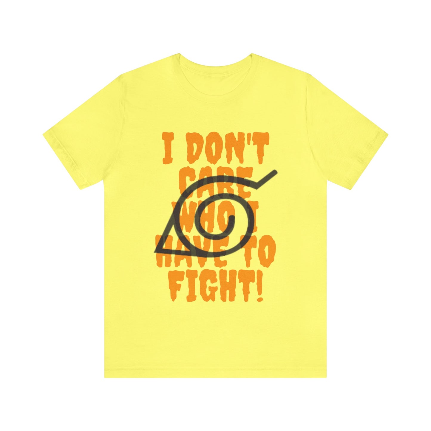 Unisex Ninja Phrases Jersey Short Sleeve Tee anime cosplay theme jutsu kawaii otaku t-shirts