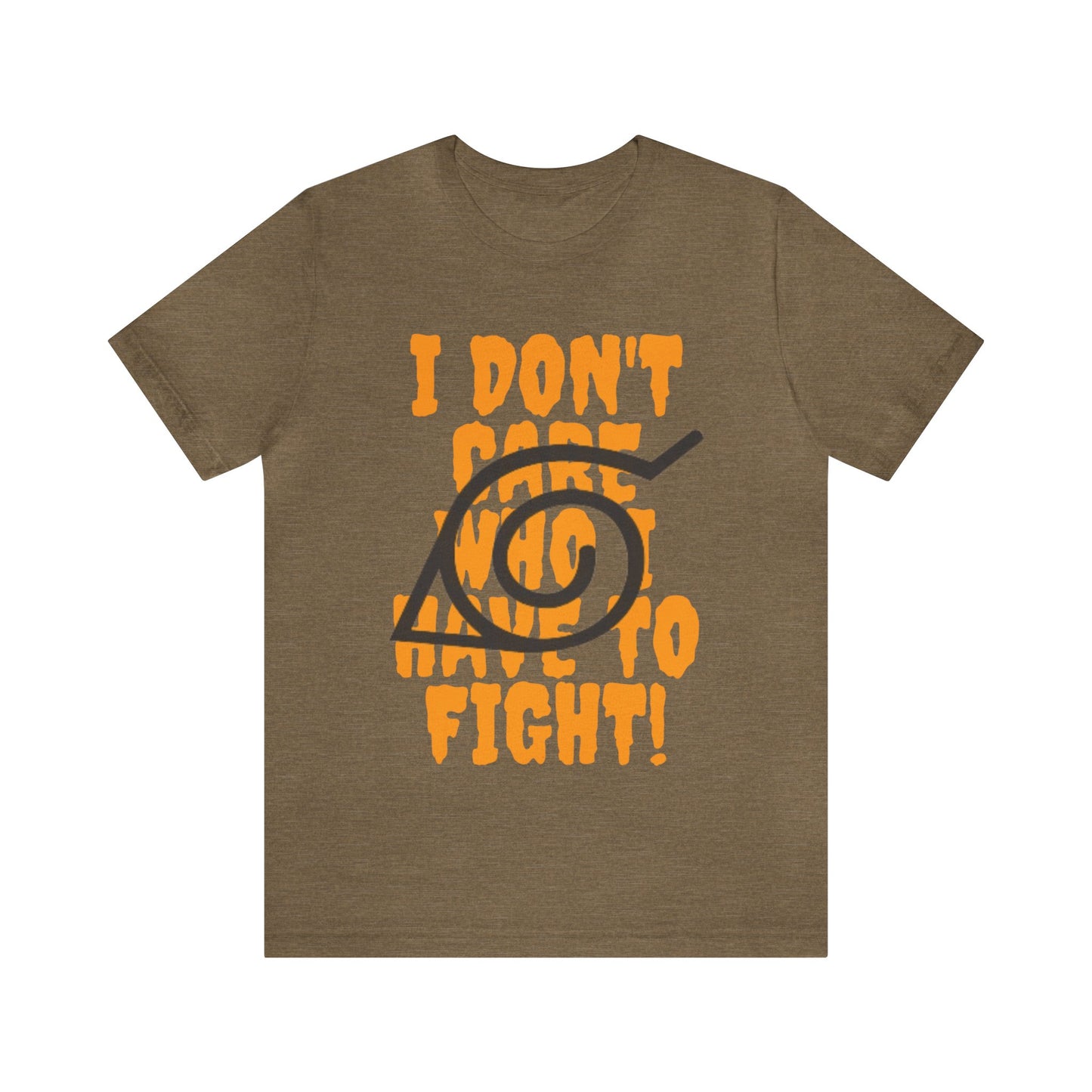 Unisex Ninja Phrases Jersey Short Sleeve Tee anime cosplay theme jutsu kawaii otaku t-shirts