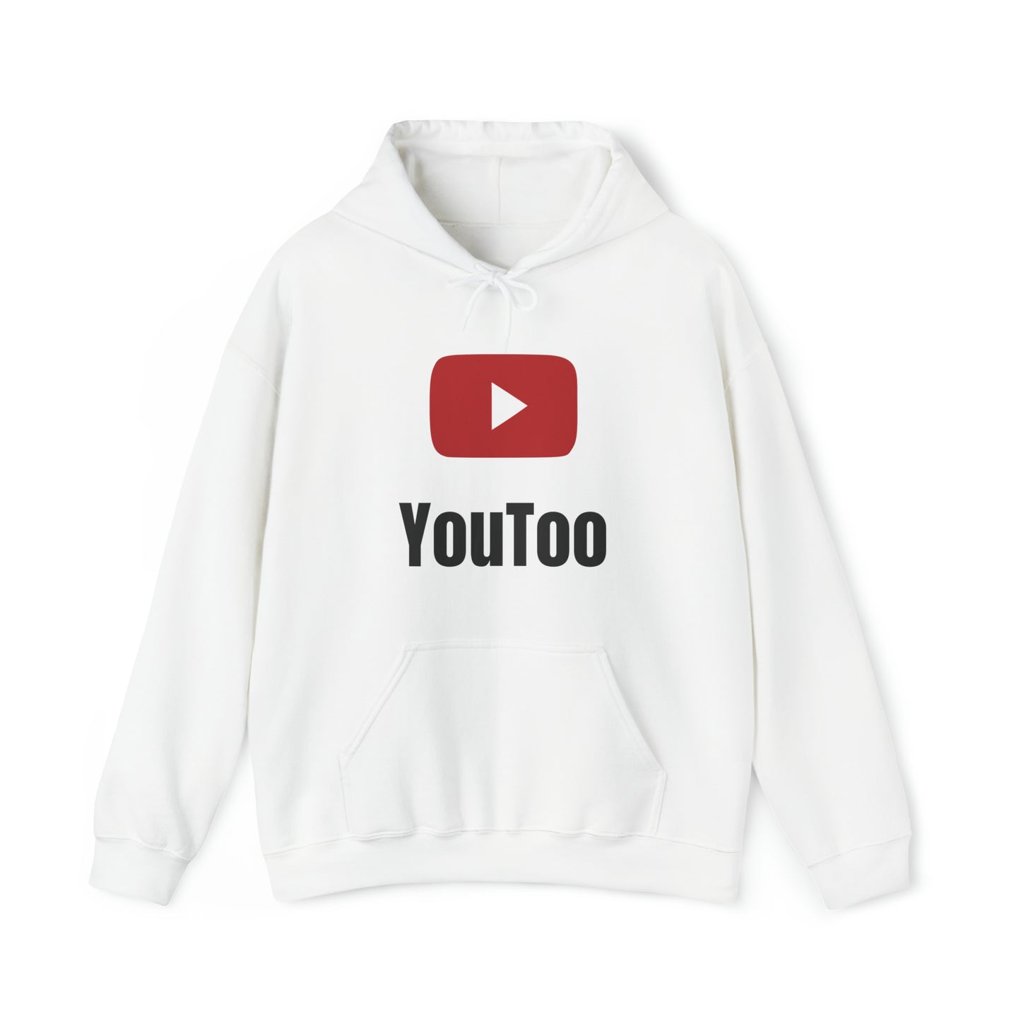 Unisex Heavy Blend™ Hooded Sweatshirt Video Streaming Inspired Logo