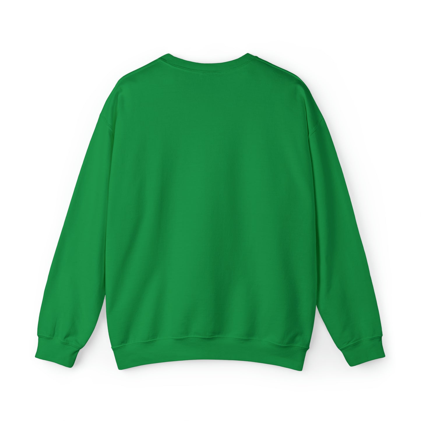Unisex Heavy Blend™ Crewneck Sweatshirt Rock Santa Christmas gift, ugly sweater