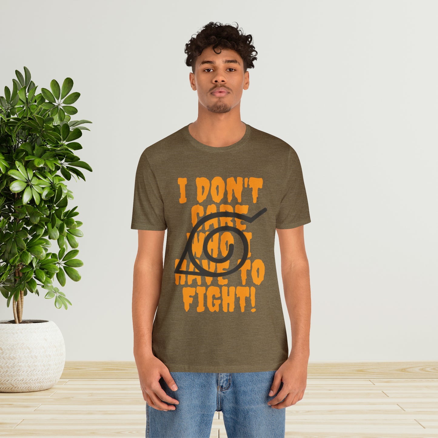 Unisex Ninja Phrases Jersey Short Sleeve Tee anime cosplay theme jutsu kawaii otaku t-shirts