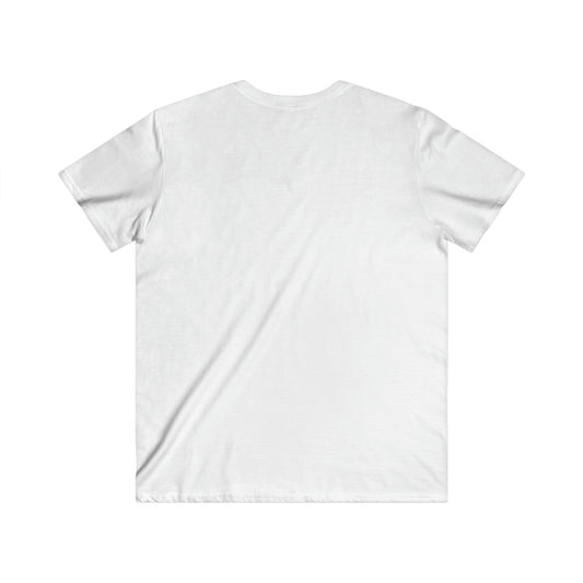 Men's Fitted V-Neck Short Sleeve Tee Japanese Traditional Kimono Slayer Tanjiro Zenitsu