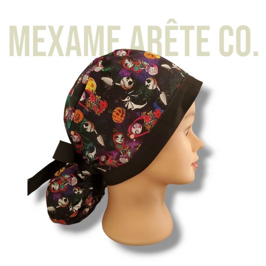 Black Nightmare Scrub Cap