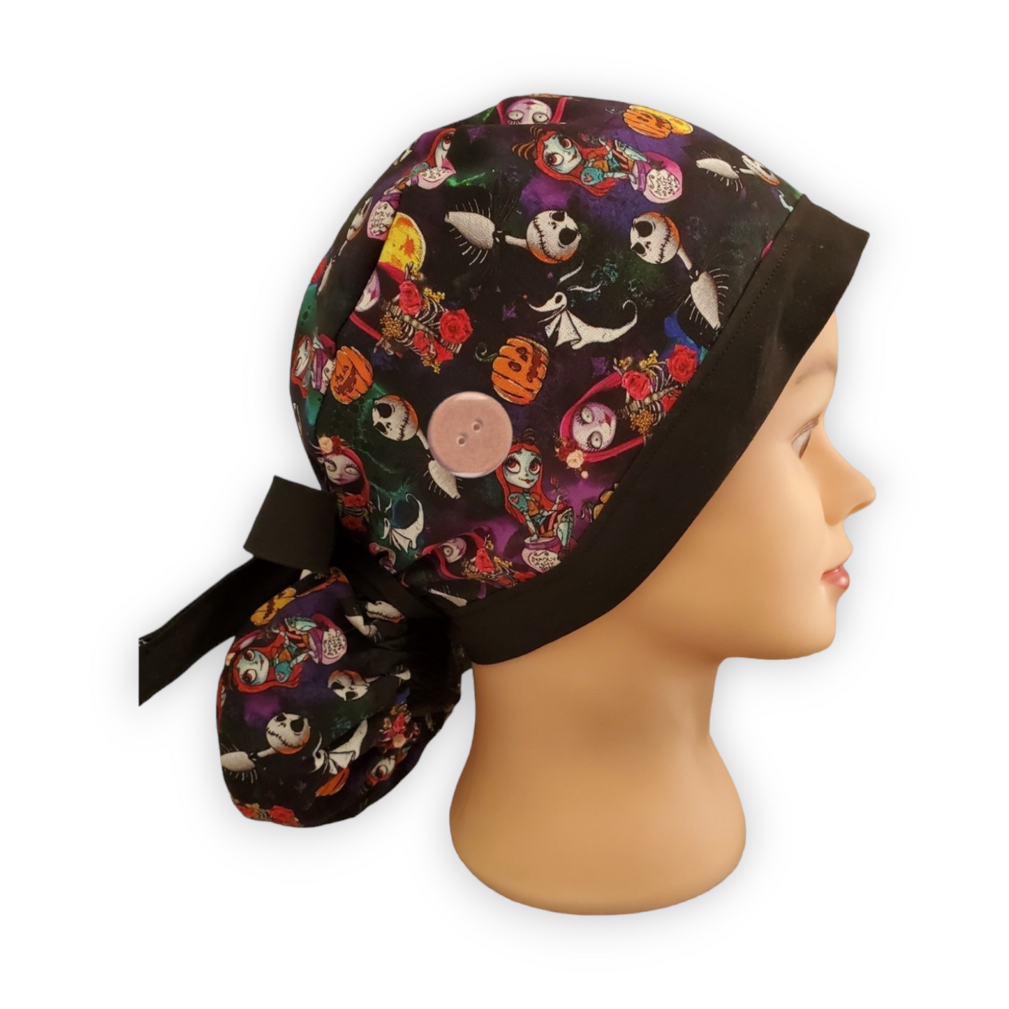 Black Nightmare Scrub Cap