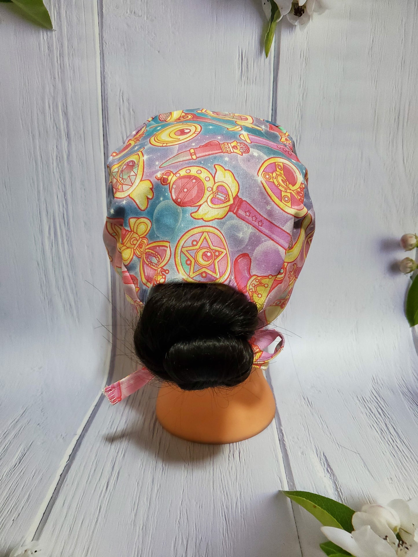 Short Hair Scrub Cap Magical Girls