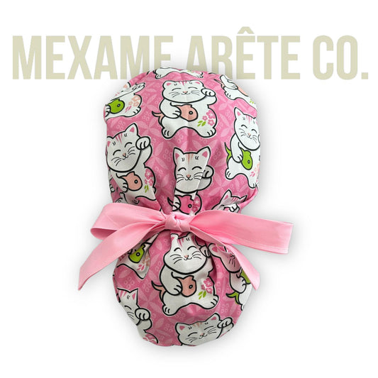 Gorro Médico Gato de la Suerte Japonés