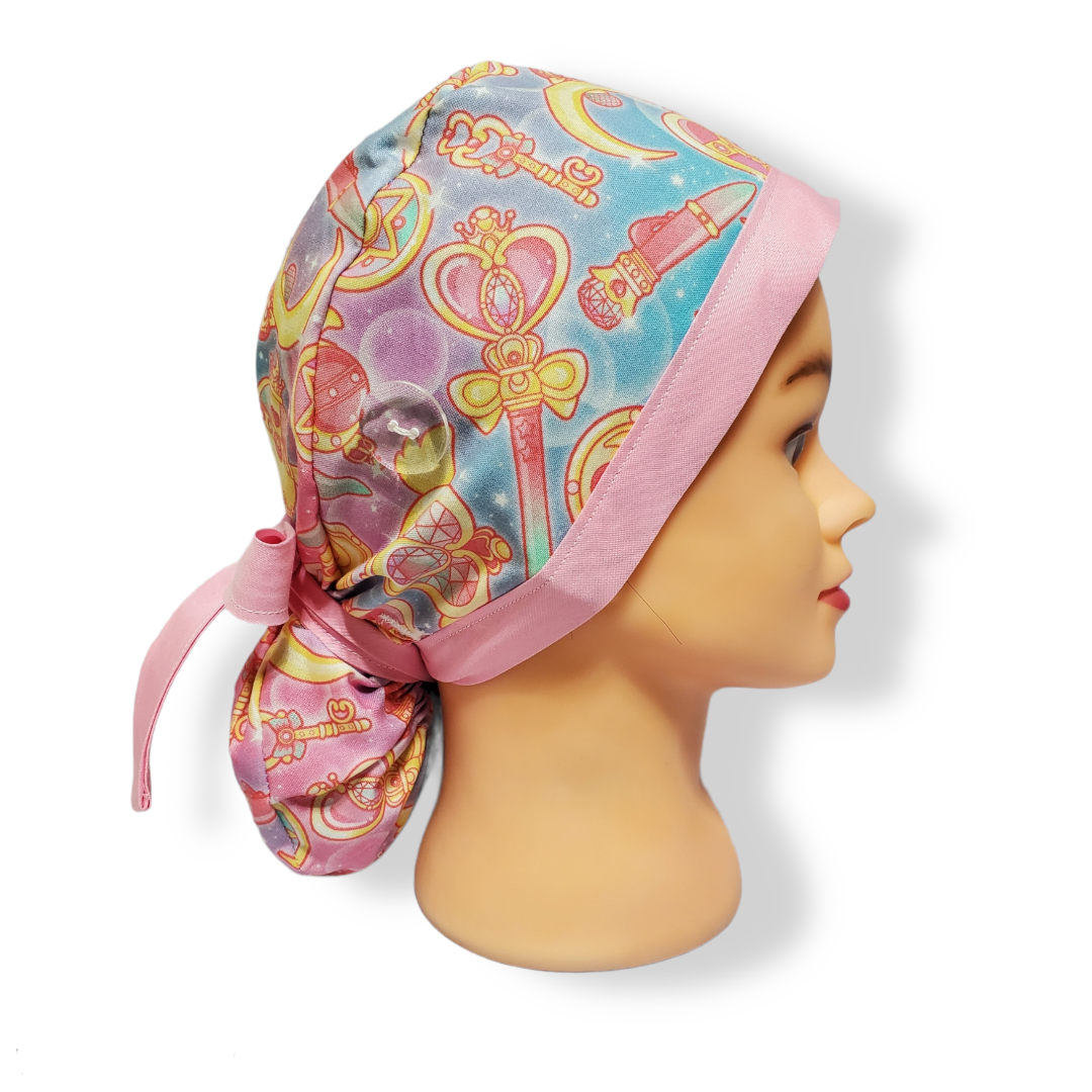 Varitas y corazones de gorro de fregar