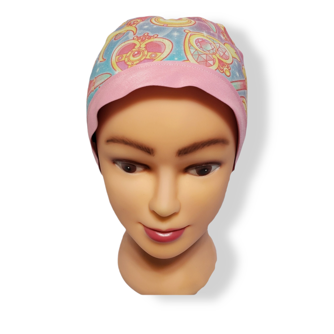 Varitas y corazones de gorro de fregar