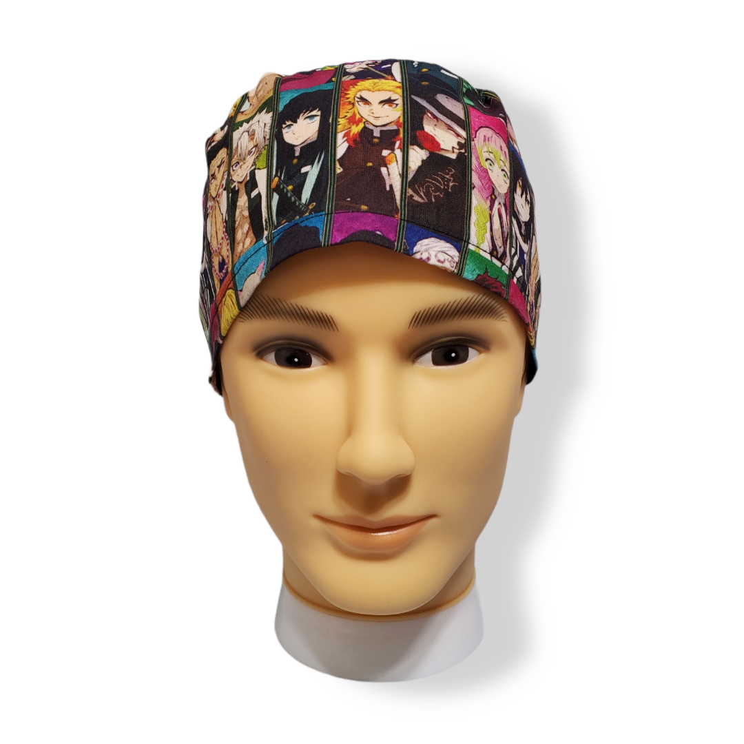 Gorro Médico Pelo Corto Kimono Punishers