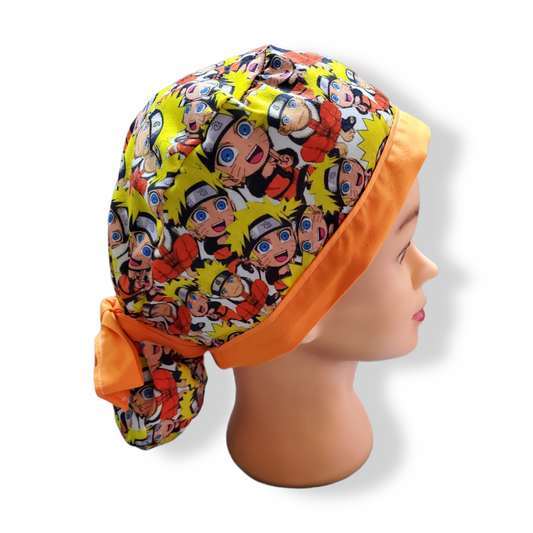 Gorro Médico Ninja Shippuden Naranja