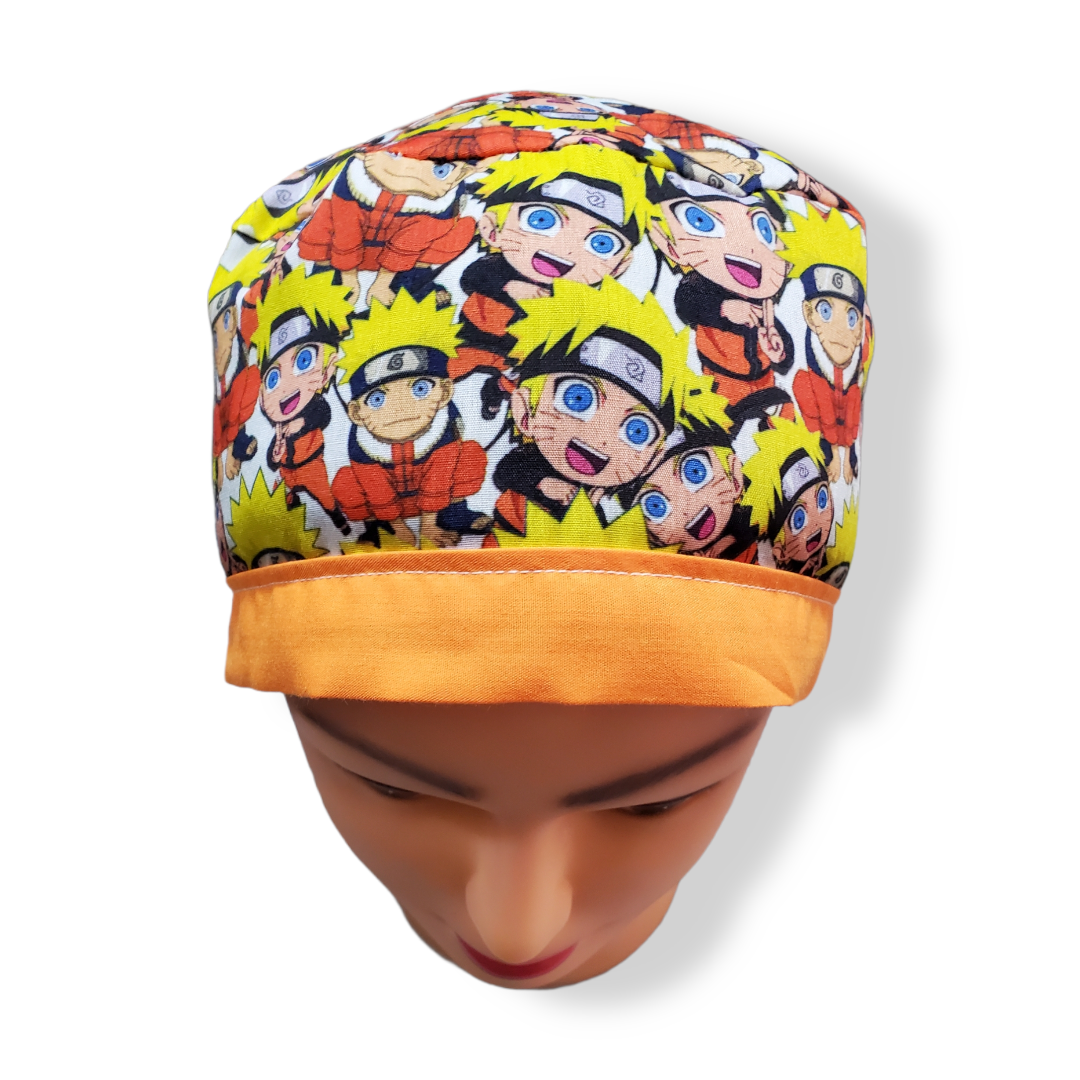 Gorro Médico Ninja Shippuden Naranja