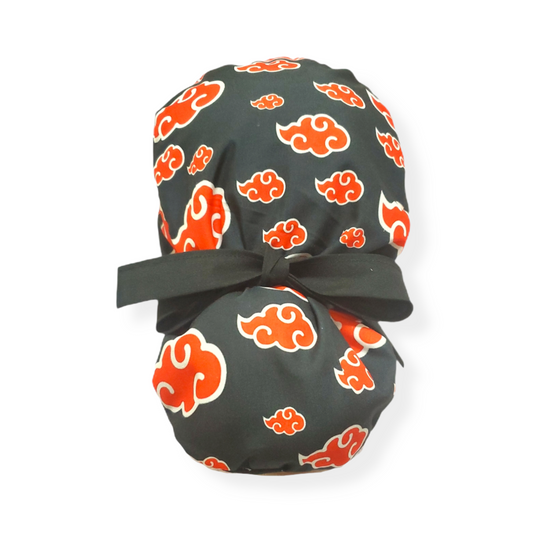 Gorro Médico Anime Nube Roja Amanecer