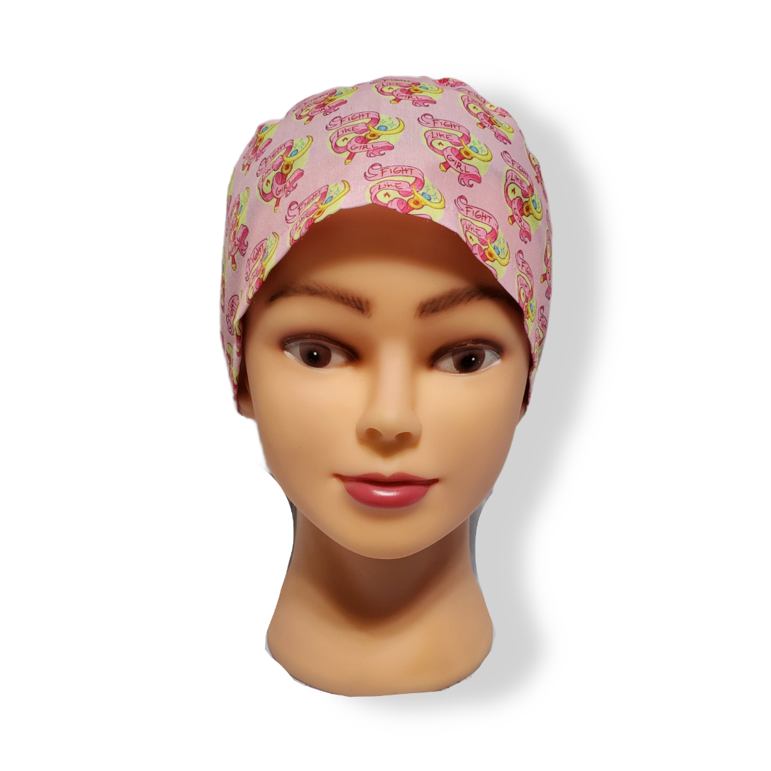 Short Hair Scrub Cap Fight Like a Girl