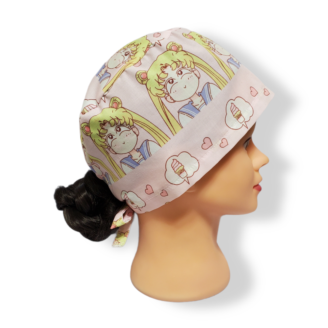 Gorro Médico Pelo Corto Yummy Moon