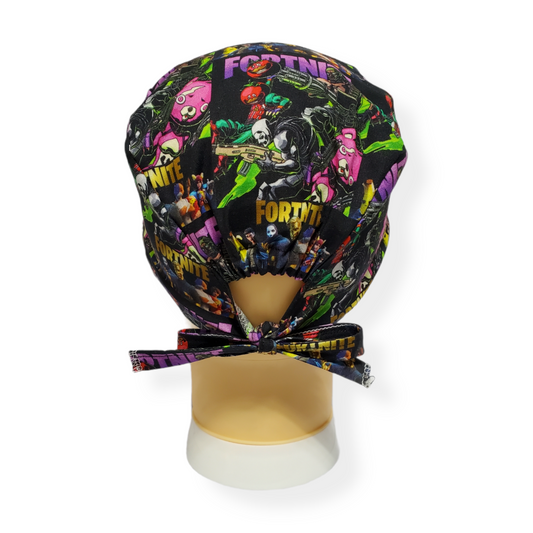 Gorro Médico Pelo Corto Oso Rosa Juego