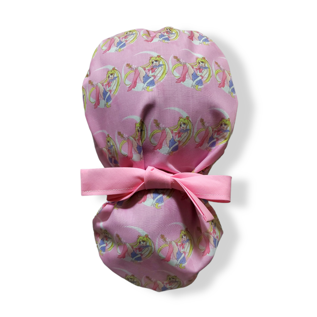 Gorro Médico Rosa Pastel Monnie Moon