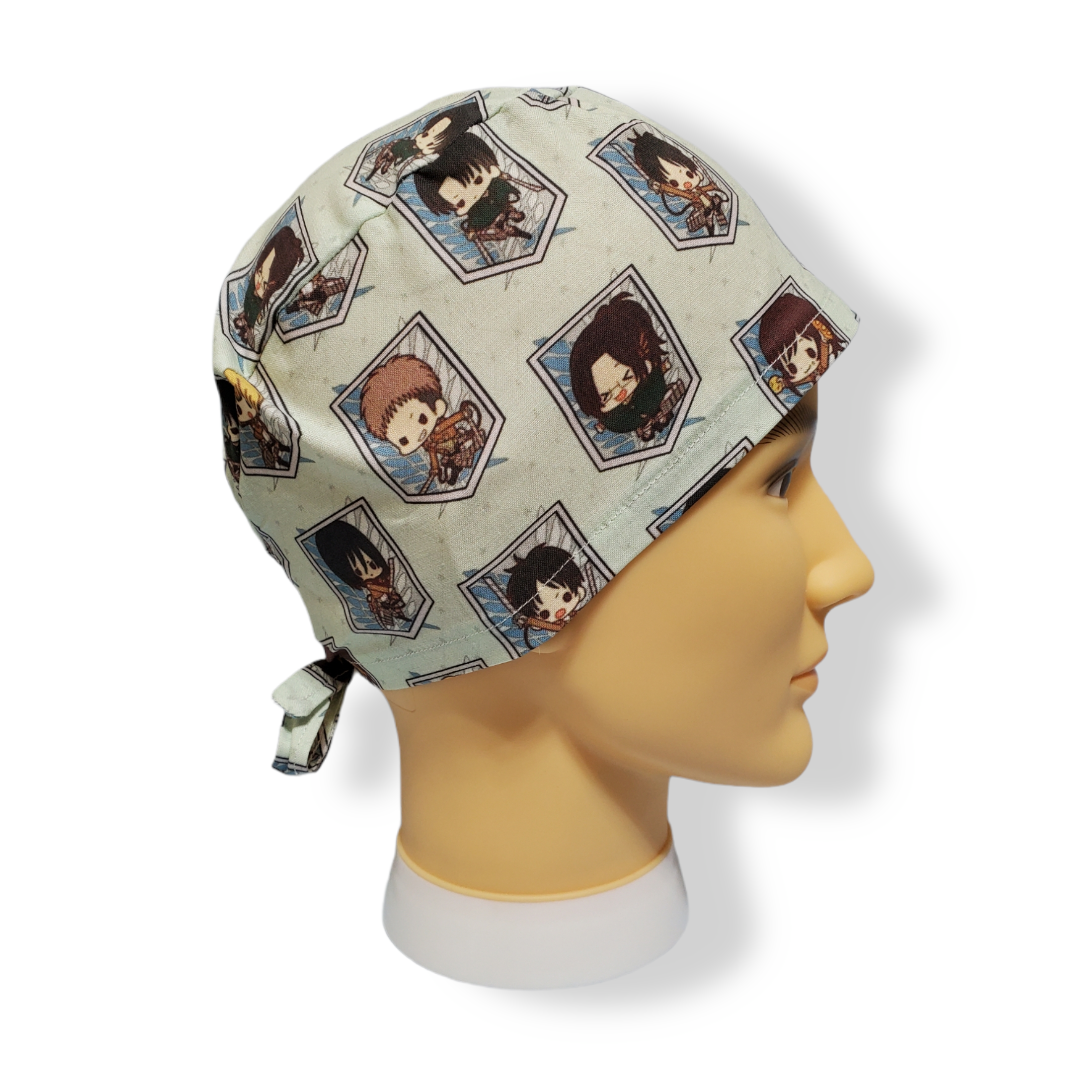 Gorro Médico Pelo Corto Giant Attack