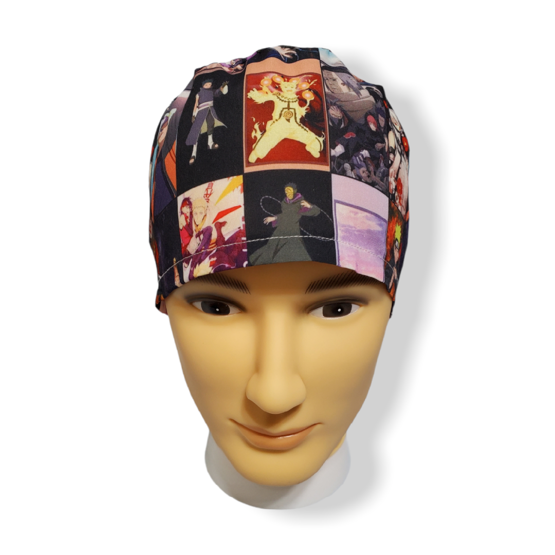 Gorro Médico Pelo Corto Uzumaki Ninja