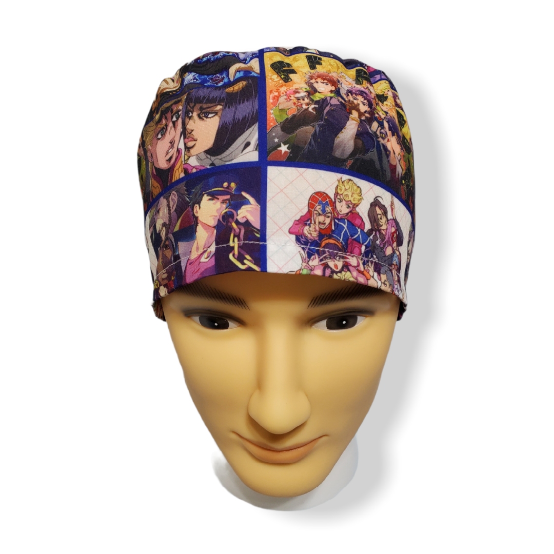 Short Hair Scrub Cap Jojo's