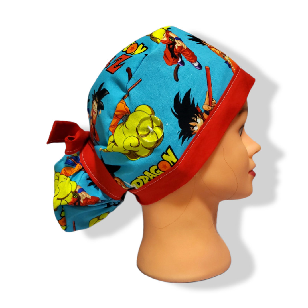 Gorro Médico Dragón Azul Estrellas