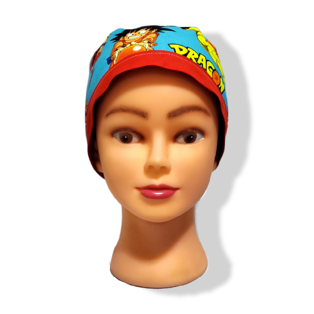 Gorro Médico Dragón Azul Estrellas