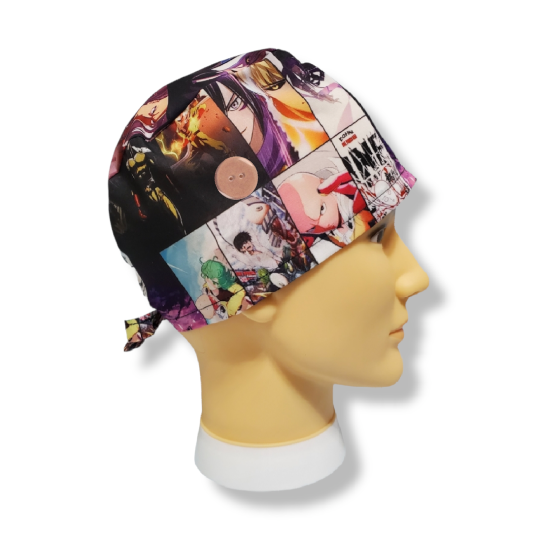 Gorro Médico Pelo Corto Strongest Bald Man