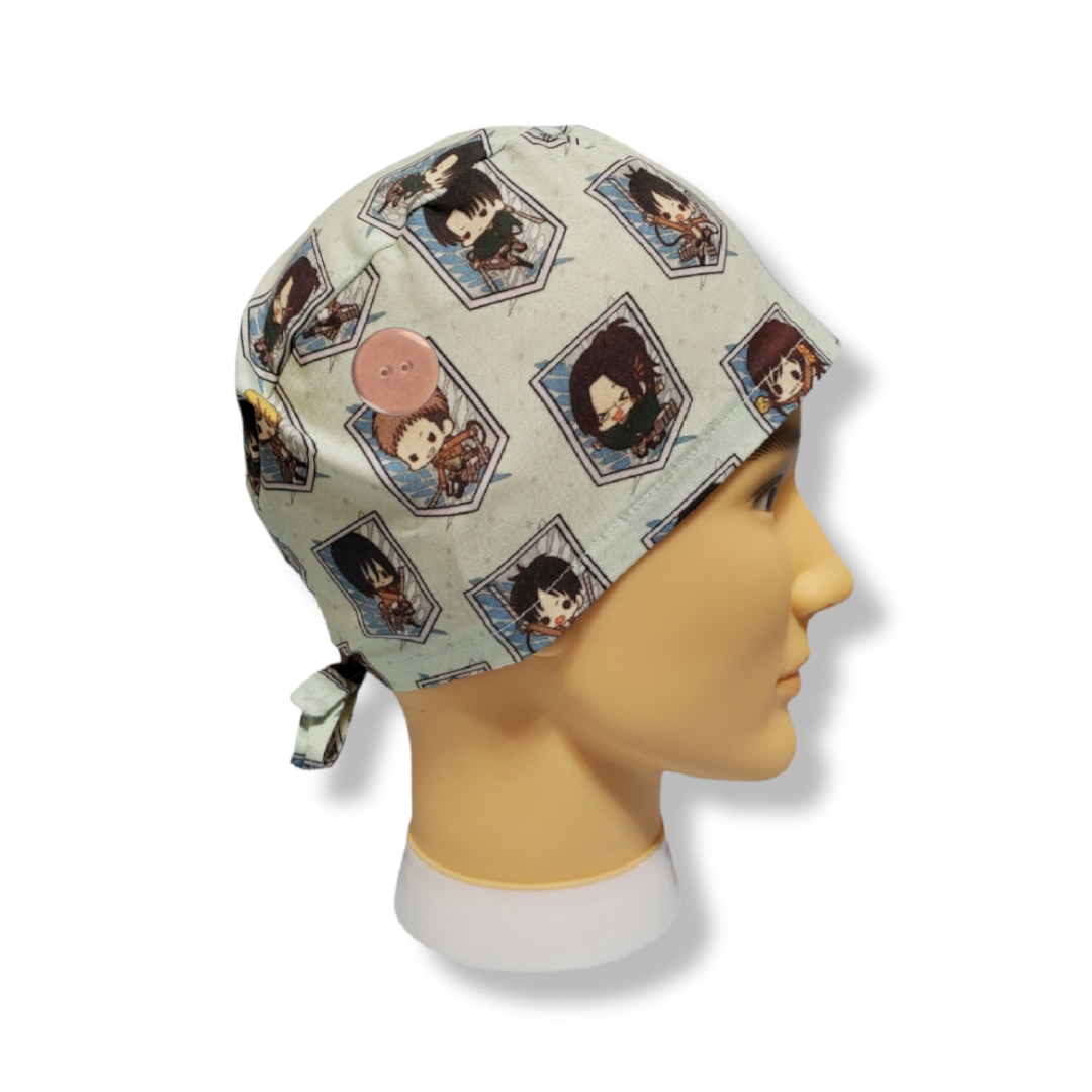 Gorro Médico Pelo Corto Giant Attack