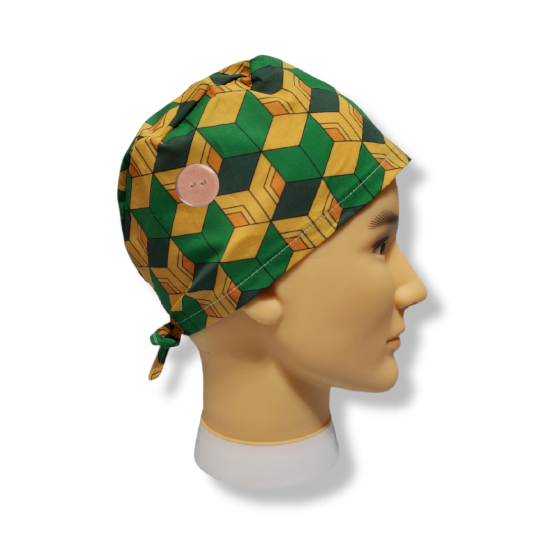 Gorro Médico de Pelo Corto Kimono Tradicional Japonés Punisher