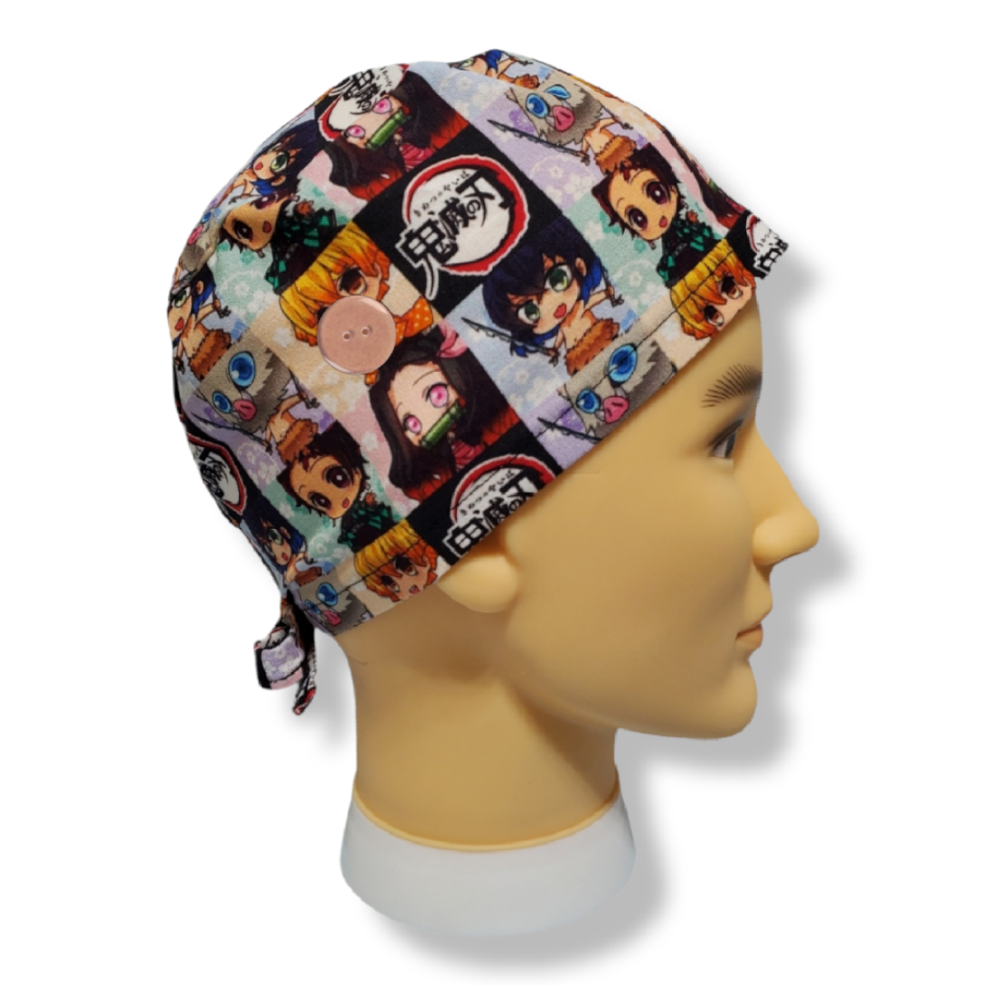 Gorro Médico Pelo Corto Punisher Demons