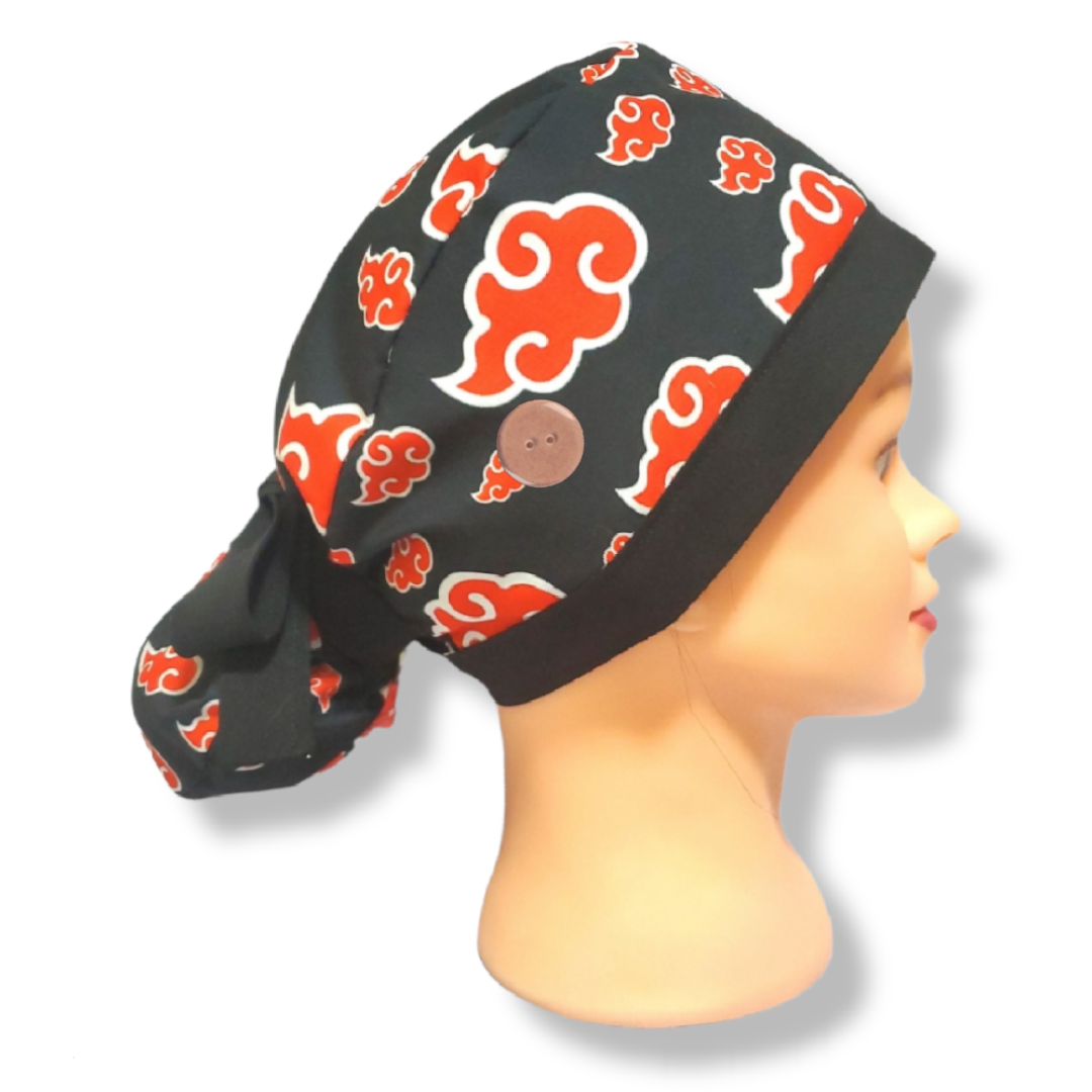Gorro Médico Anime Nube Roja Amanecer