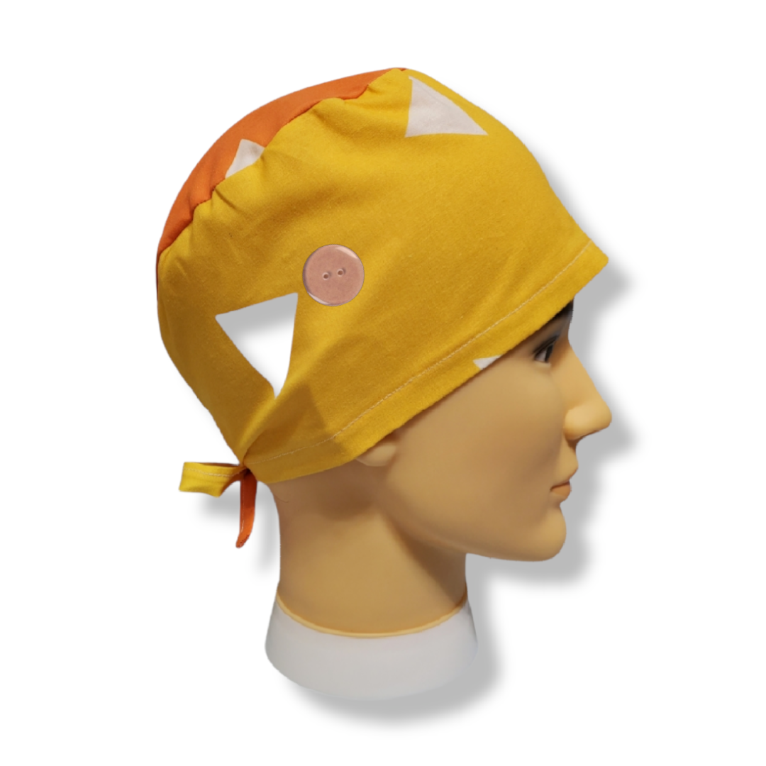 Gorro Médico de Pelo Corto Kimono Tradicional Zenitsu