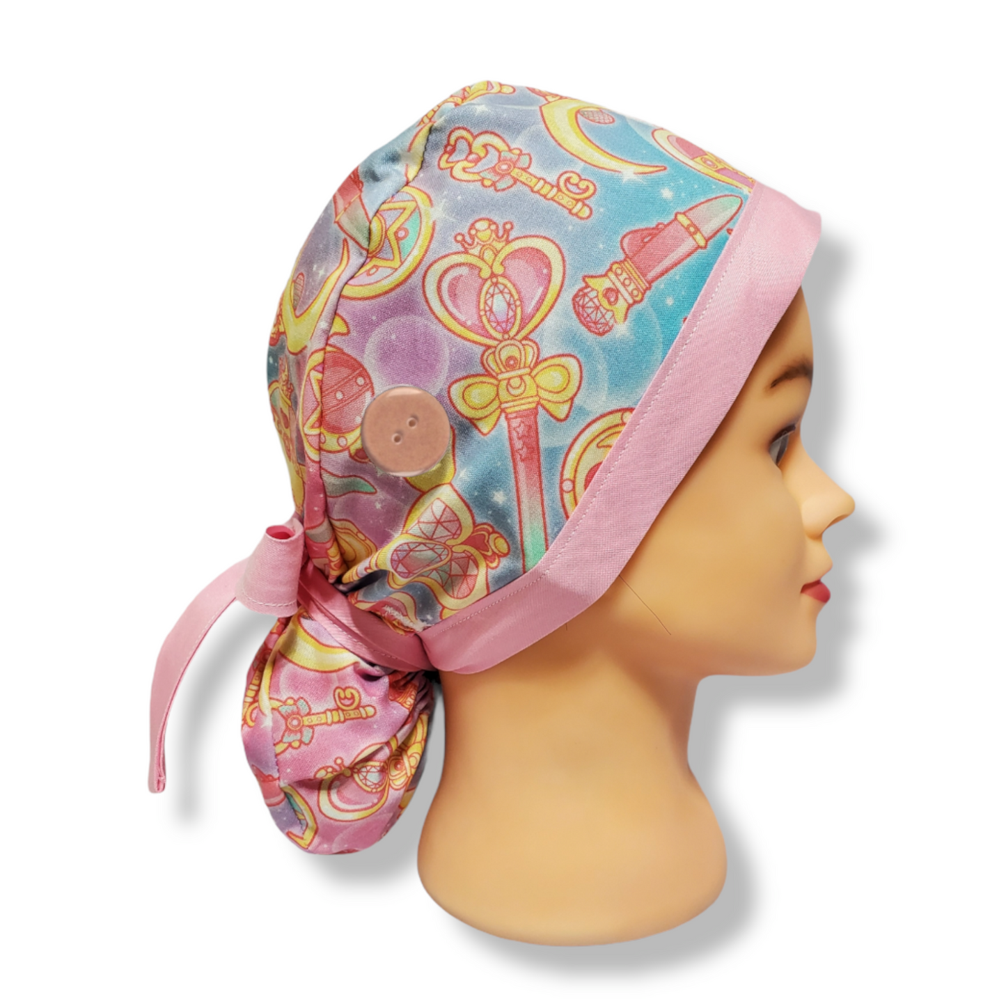 Varitas y corazones de gorro de fregar