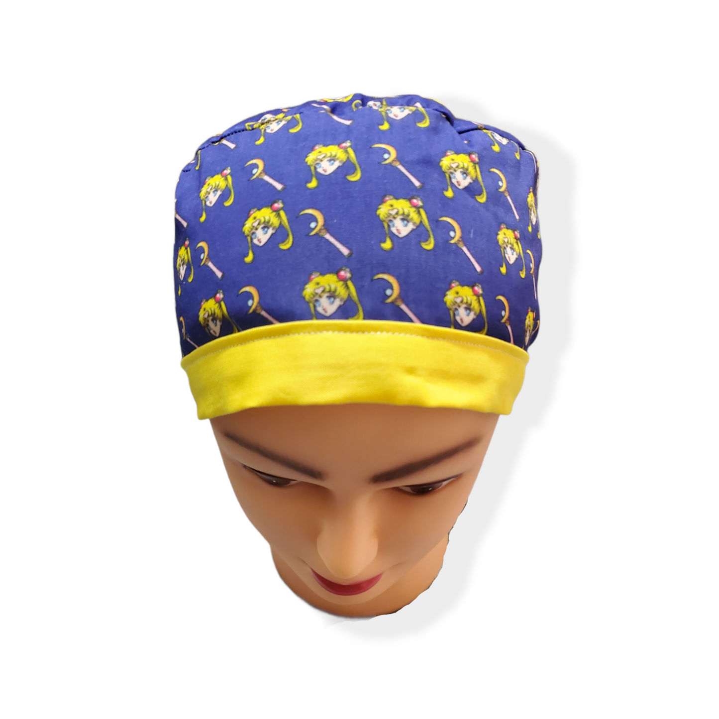 Gorro Médico Cara de Marinero y Varita Azul