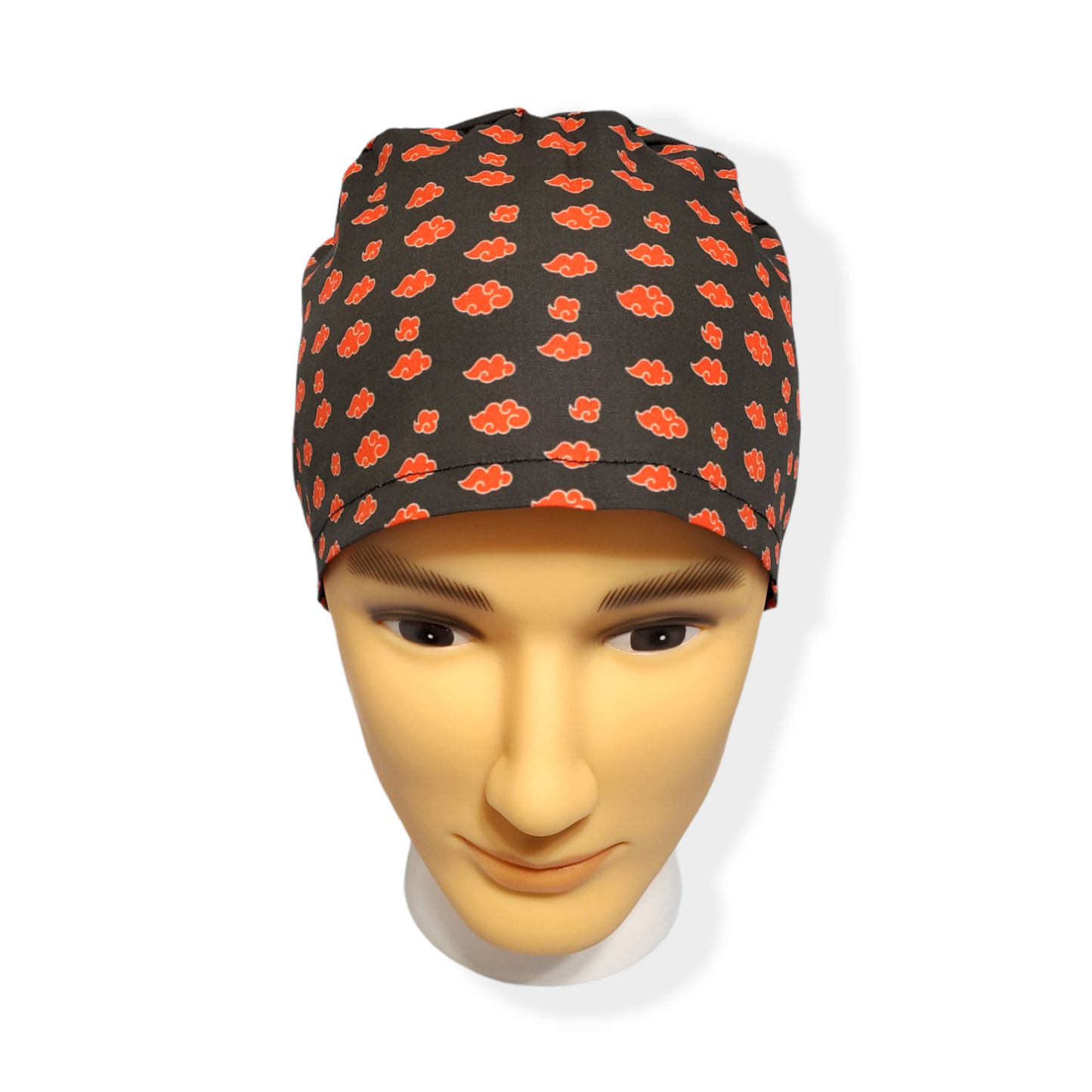 Short Hair Scrub Cap Red Aka Mini Clouds