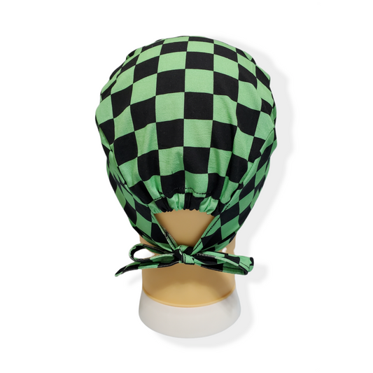 Gorro Médico de Pelo Corto Mini Kimono Tradicional Tanjiro