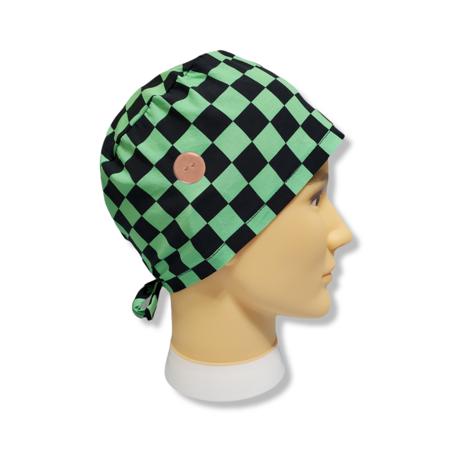 Gorro Médico de Pelo Corto Mini Kimono Tradicional Tanjiro