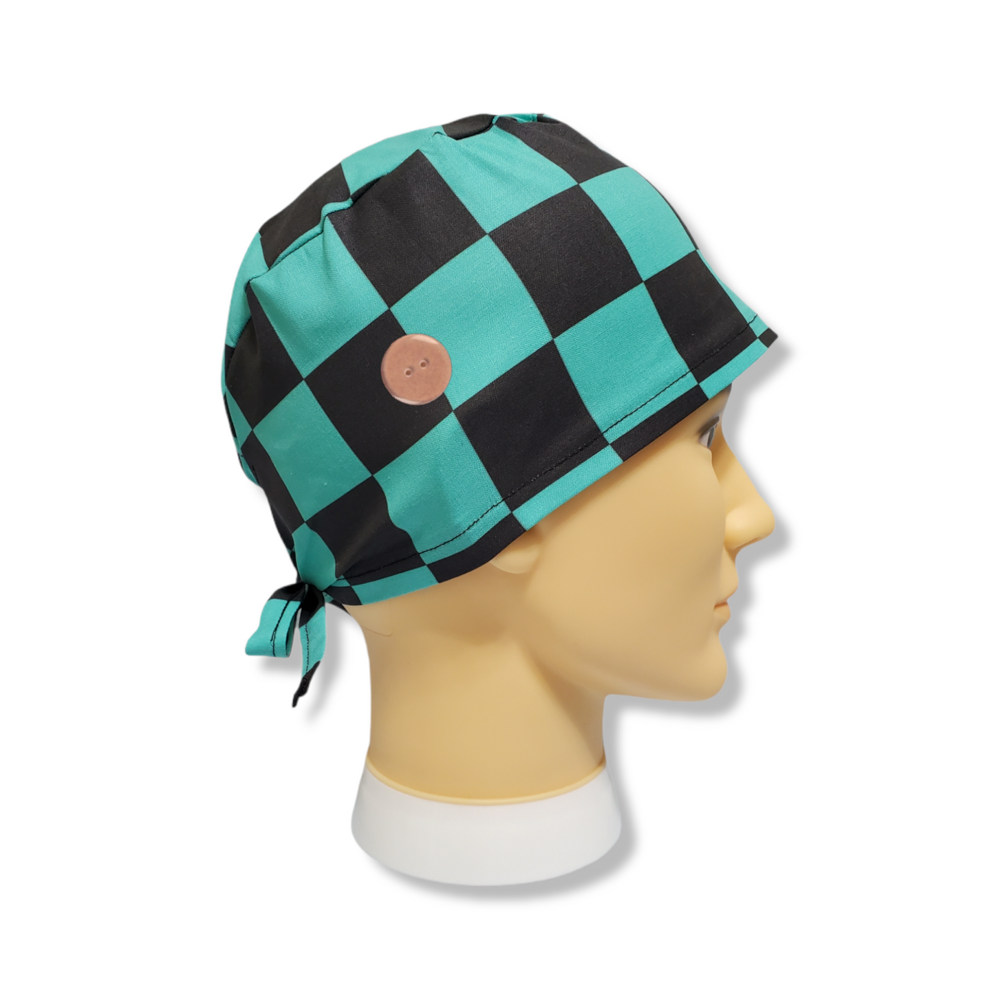 Gorro Médico de Pelo Corto Kimono Tradicional Tanjiro