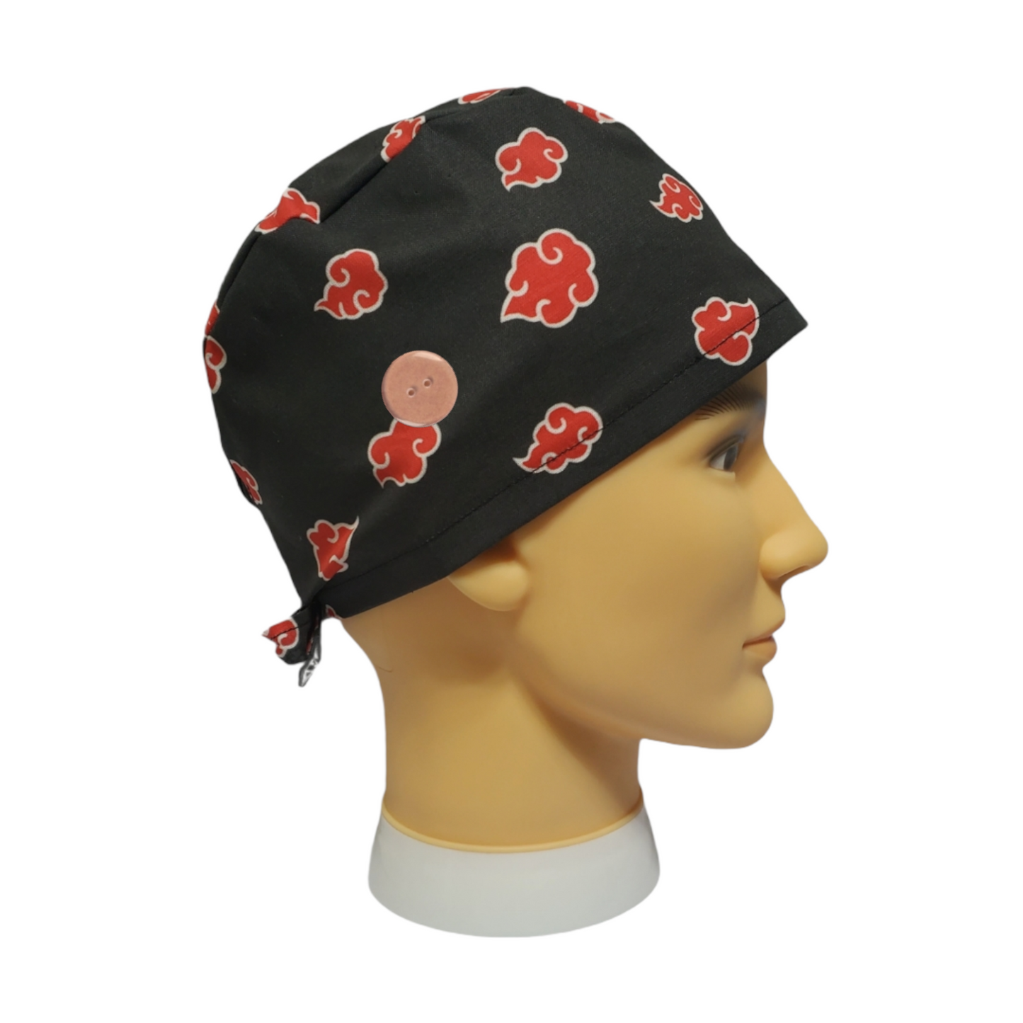 Gorro Médico Pelo Corto Rojo Aka Villages Clouds