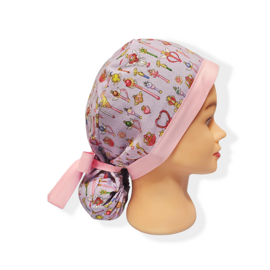 Gorro Médico Varitas Mágicas Lila