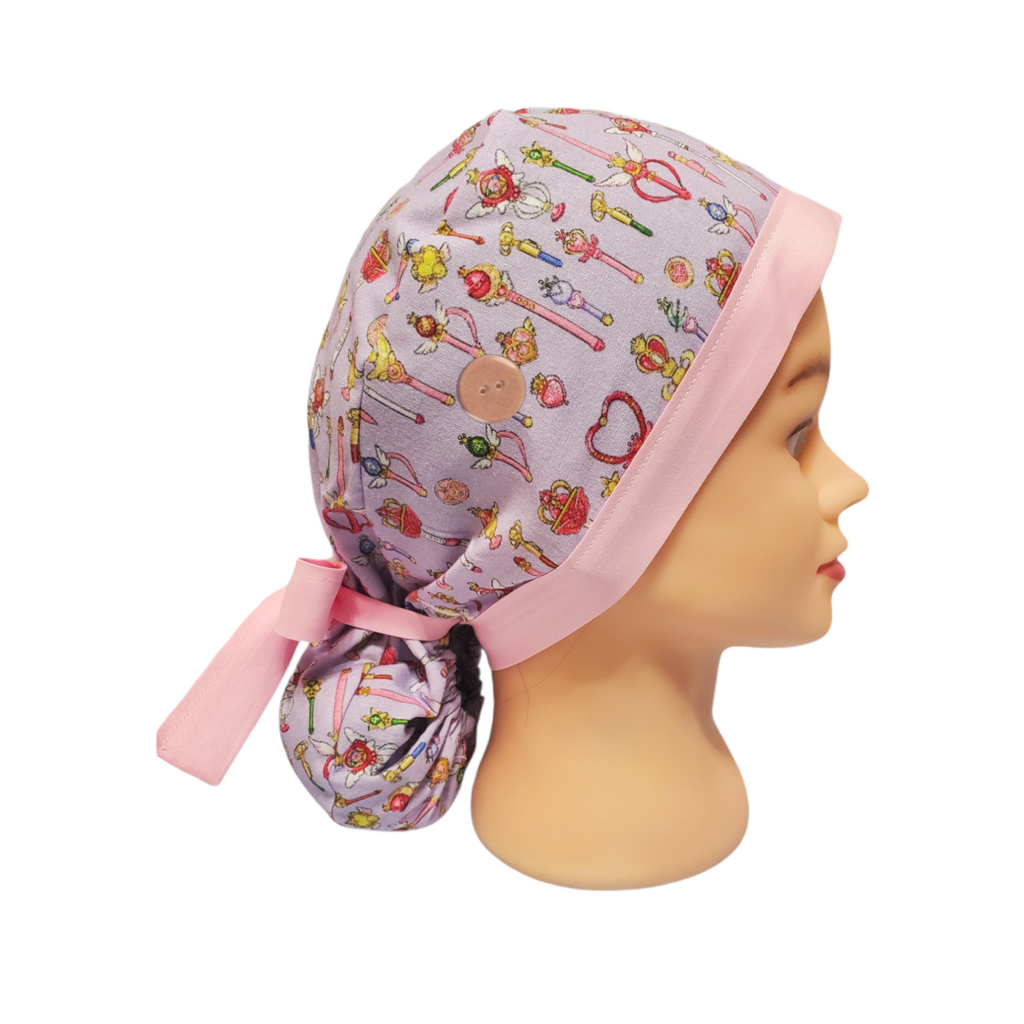 Gorro Médico Varitas Mágicas Lila