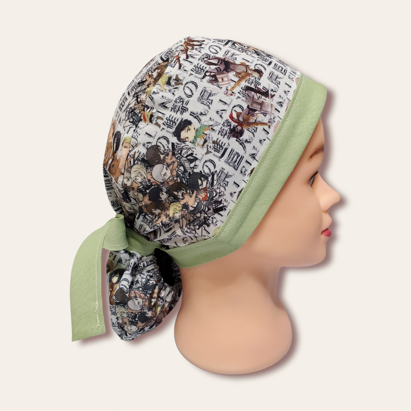 Gorro Médico Giant Attack Verde Egipcio